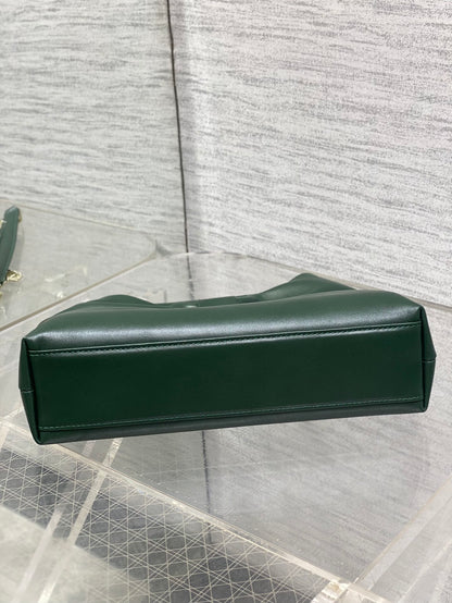 Dior Bow Bag Small Dark Green