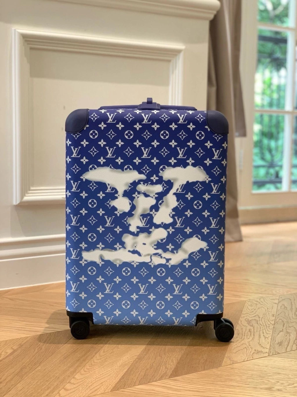 Louis Vuitton Horizon 55 Monogram Clouds Suitcase