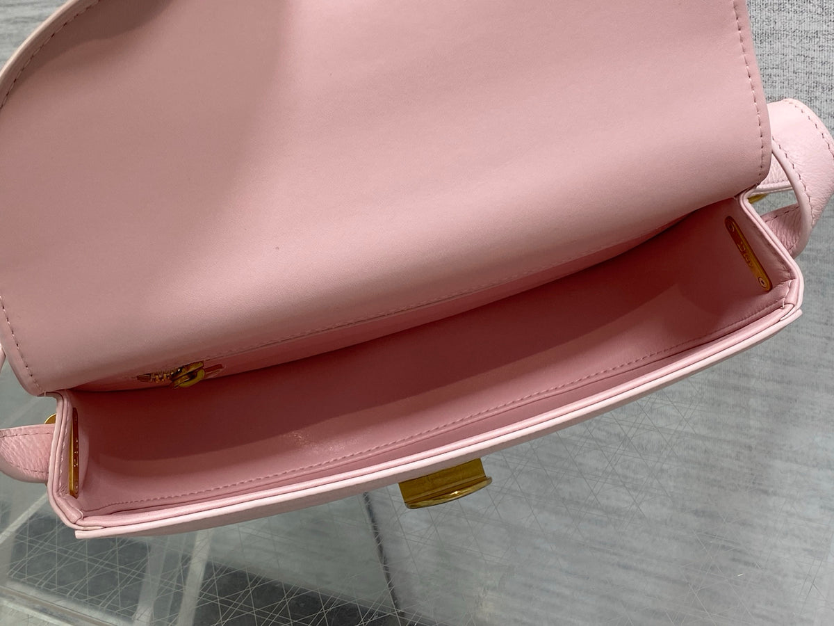 Dior Small Dior Médaillon Flap Bag in Pink
