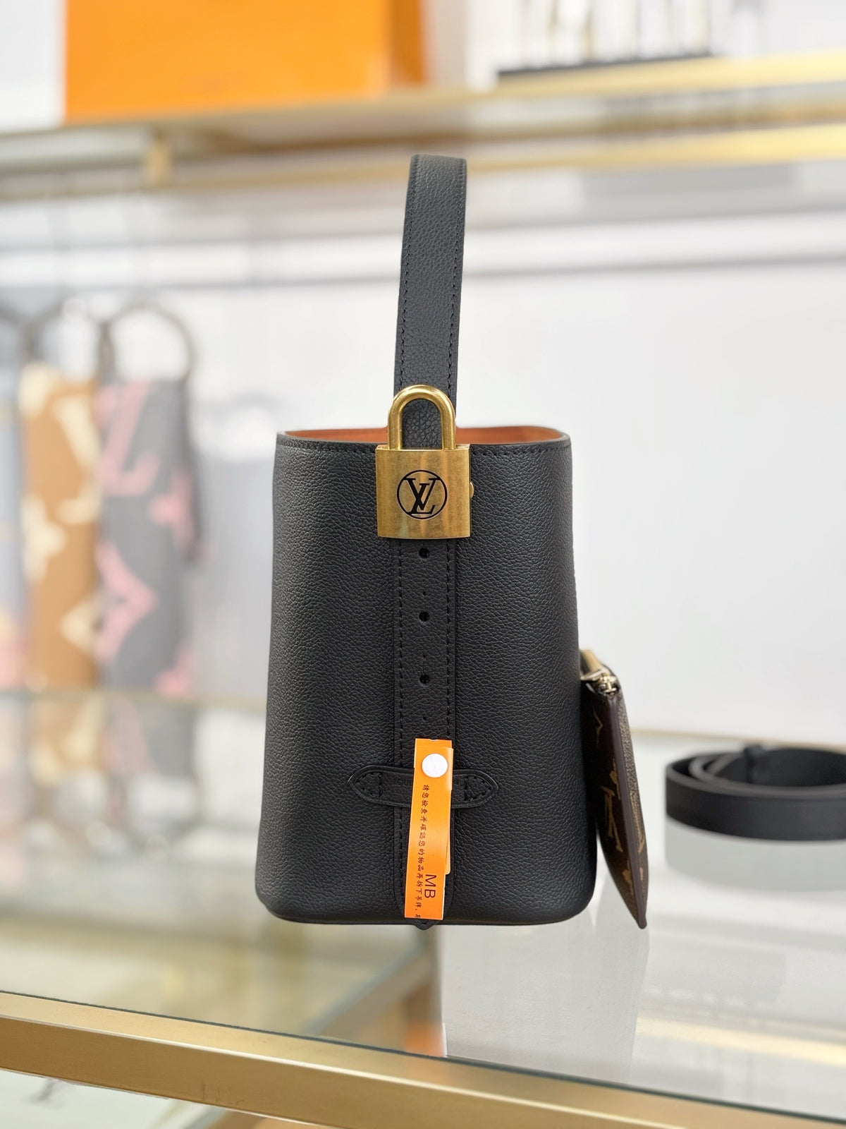 Louis Vuitton Low Key All In BB bag in black