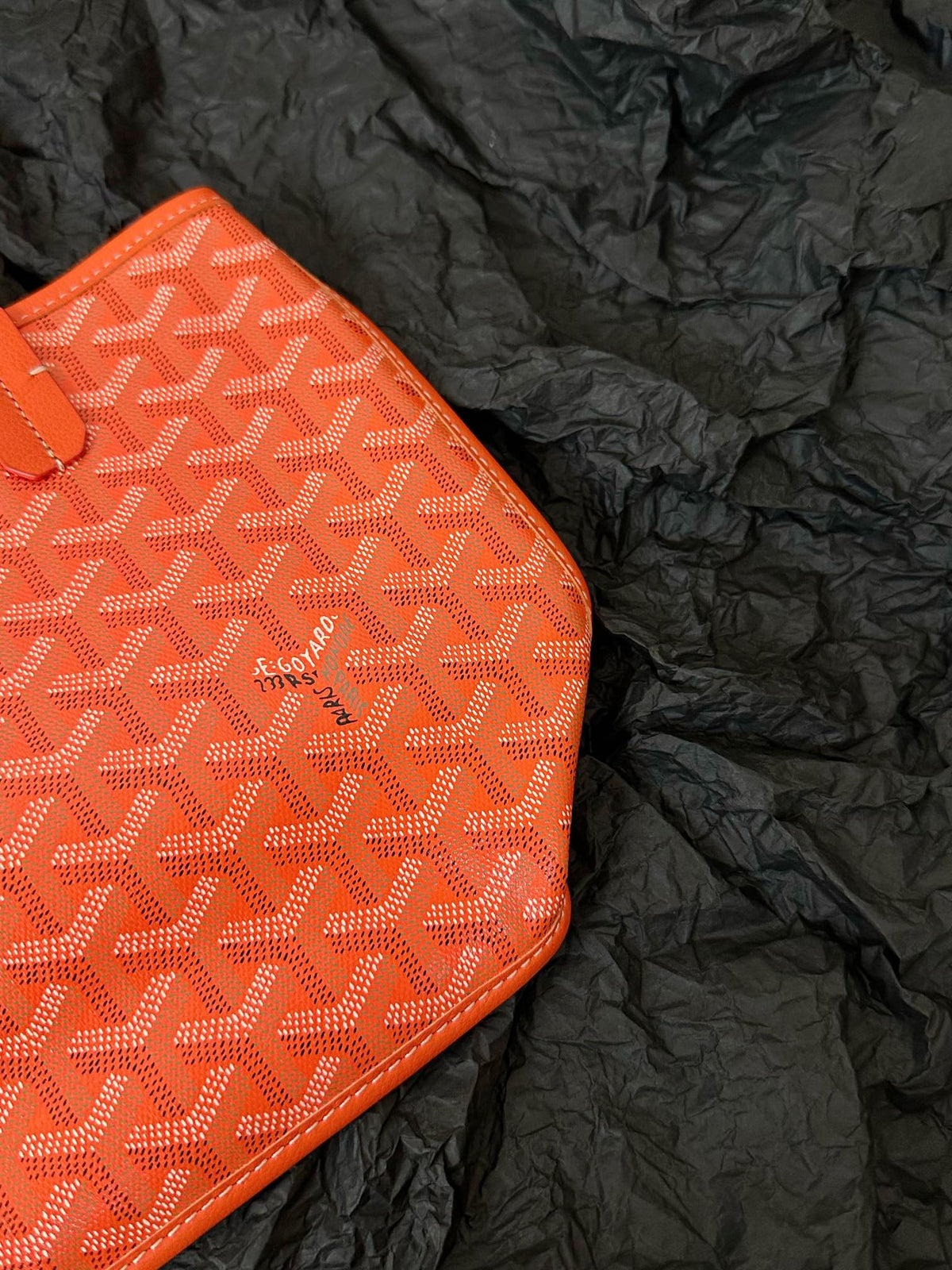 Goyard Anjou Reversible Tote Coated Canvas Mini