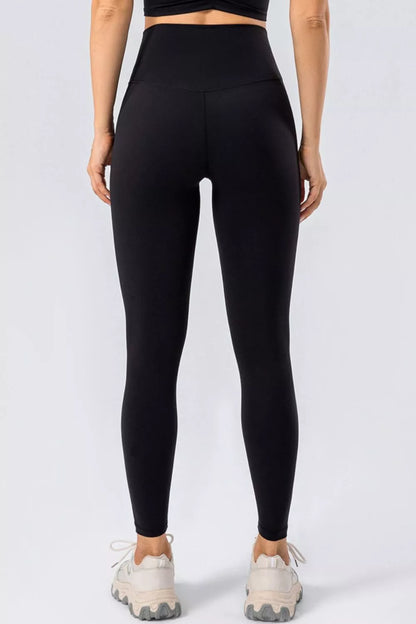 High-Waisted Seamless Active Leggings