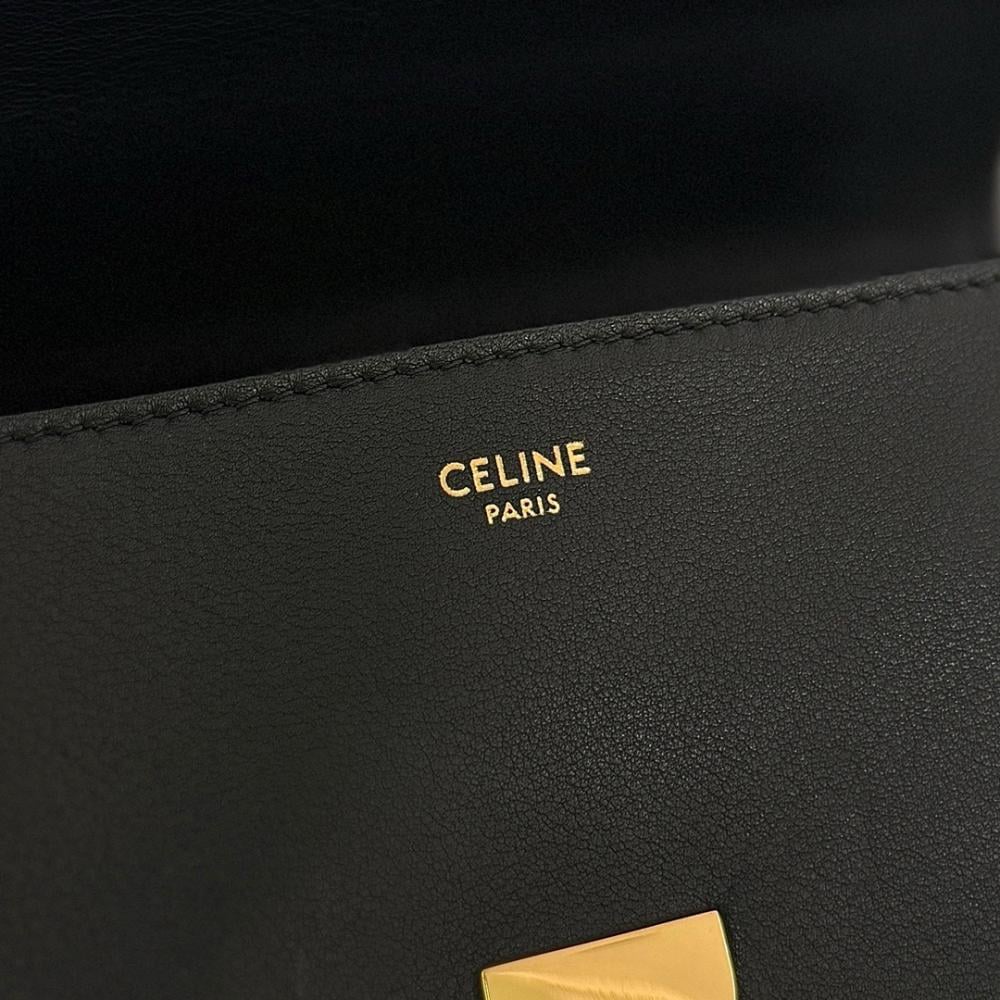 Celine Teen Nino Bag in Black