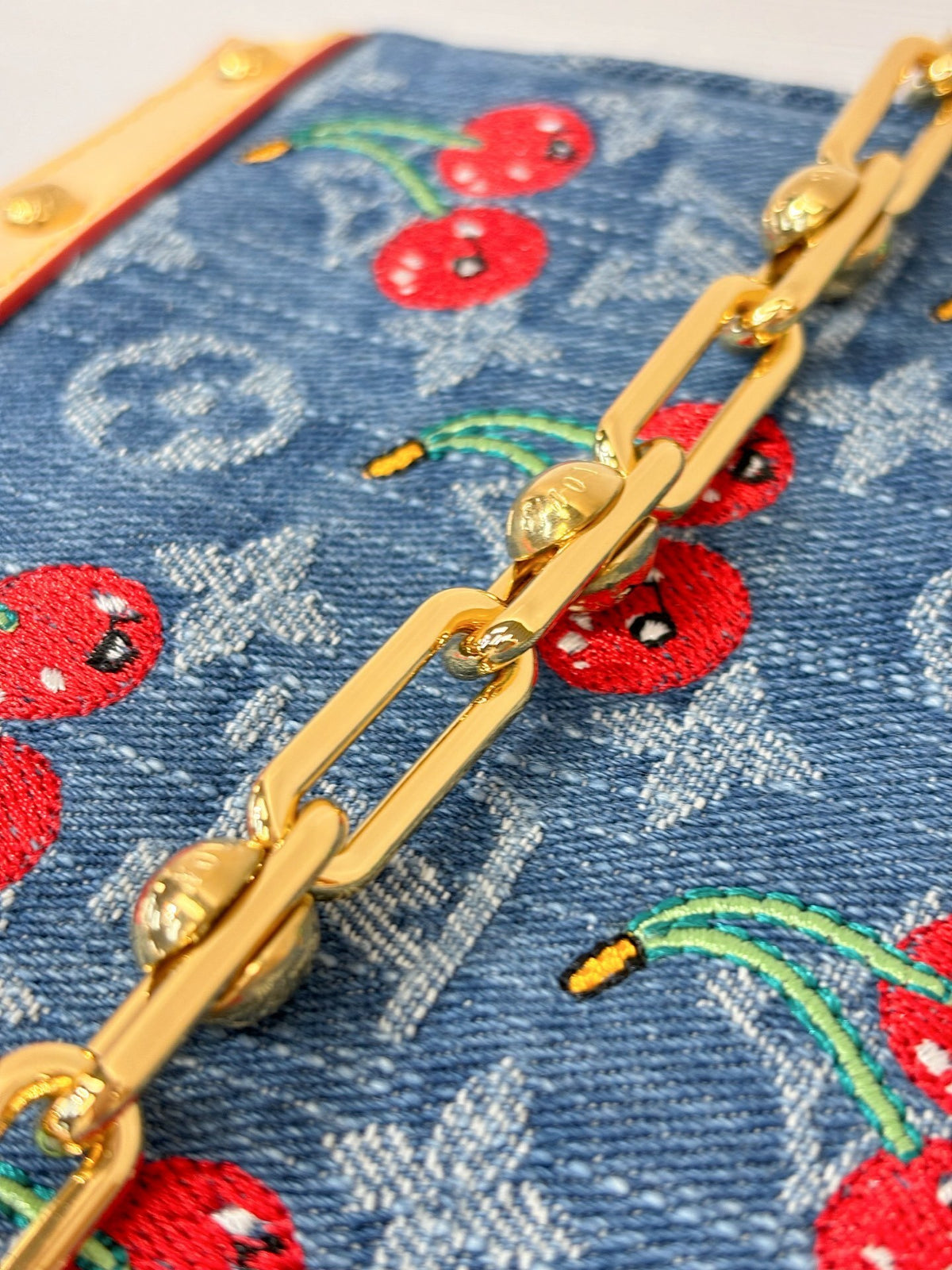 Louis Vuitton x Takashi Murakami Cherry Pochette Accessoires Bag