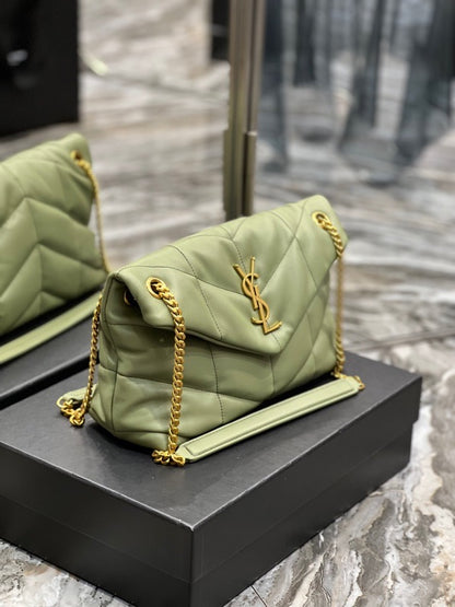 Saint Laurent  loulou puffer toy quilted leather shoulder bag