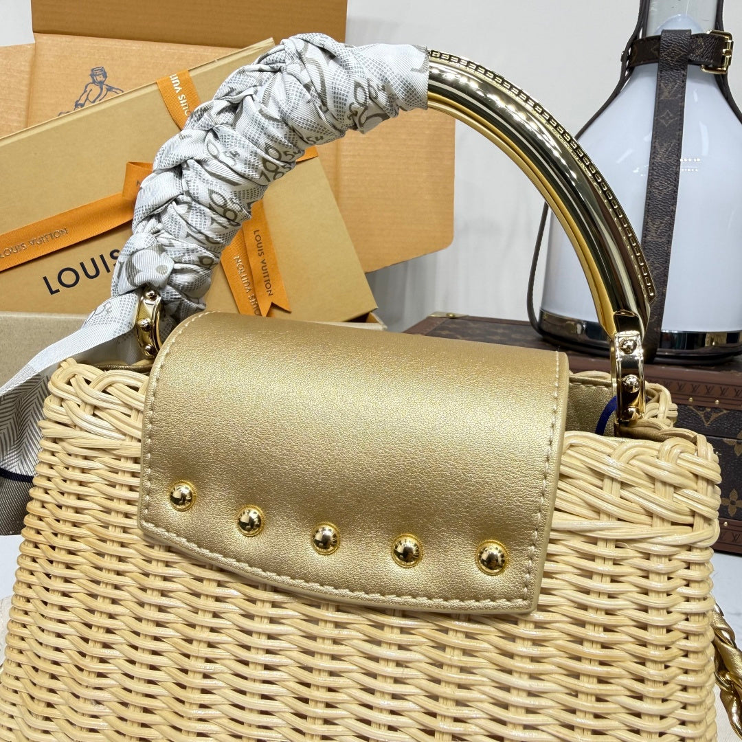 Louis Vuitton Capucines BB Wicker