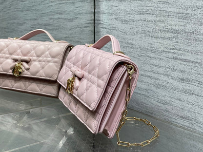 Dior My Dior Bag in Pink Cannage lambskin