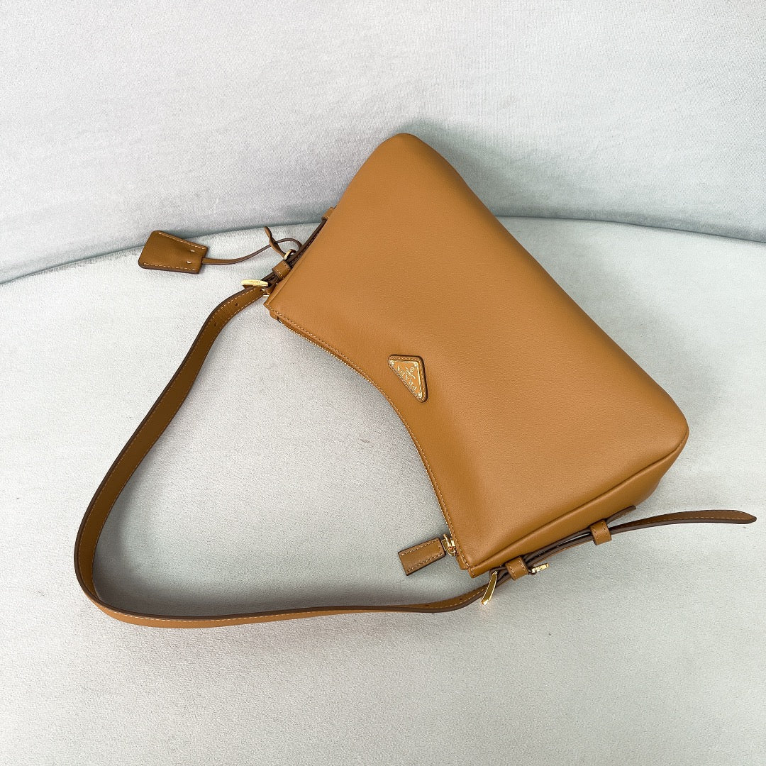 Prada Medium Aimée Shoulder Bag | Brown
