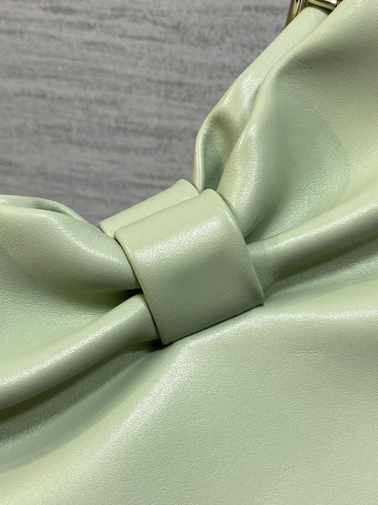 Dior Bow Bag Green Lambskin