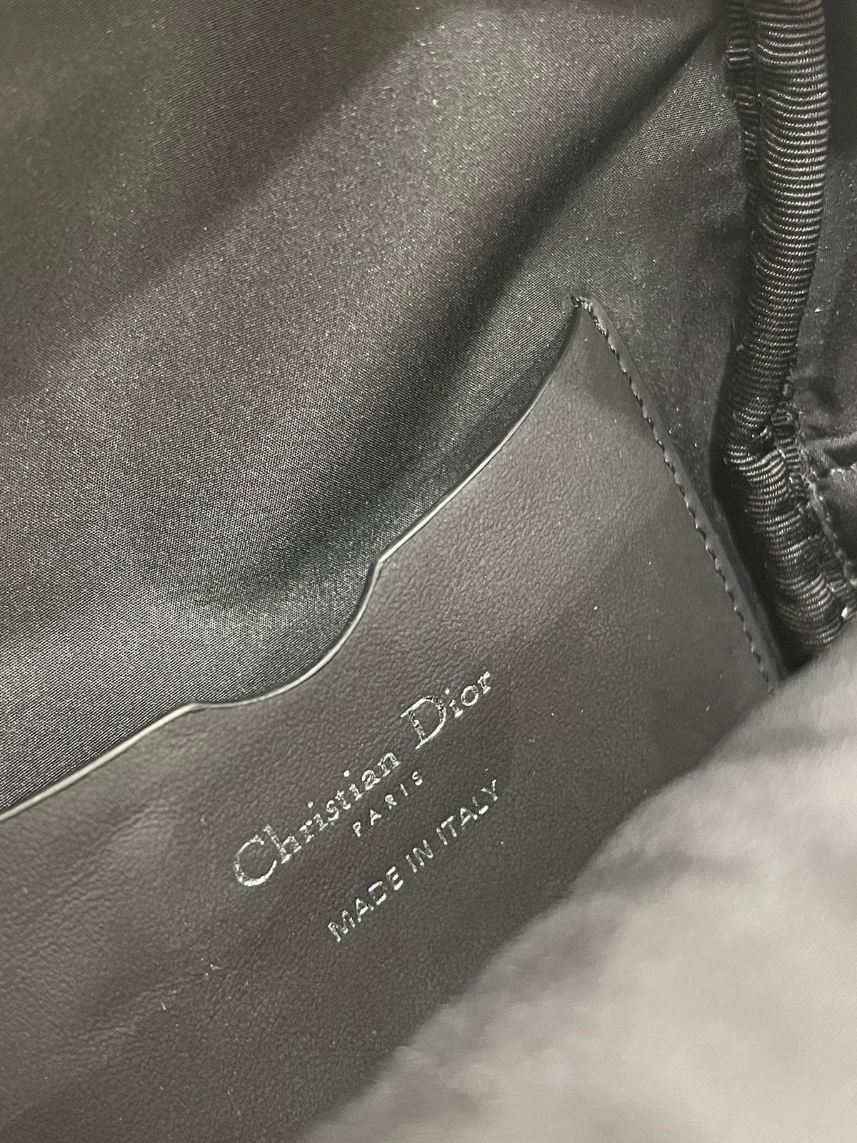 Dior Mini High-End Bag – Oblique Pattern Fabric (24x10x16cm)