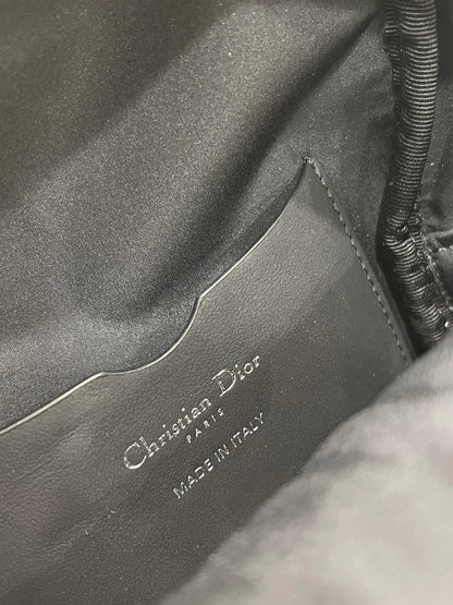Dior Mini High-End Bag – Oblique Pattern Fabric (24x10x16cm)