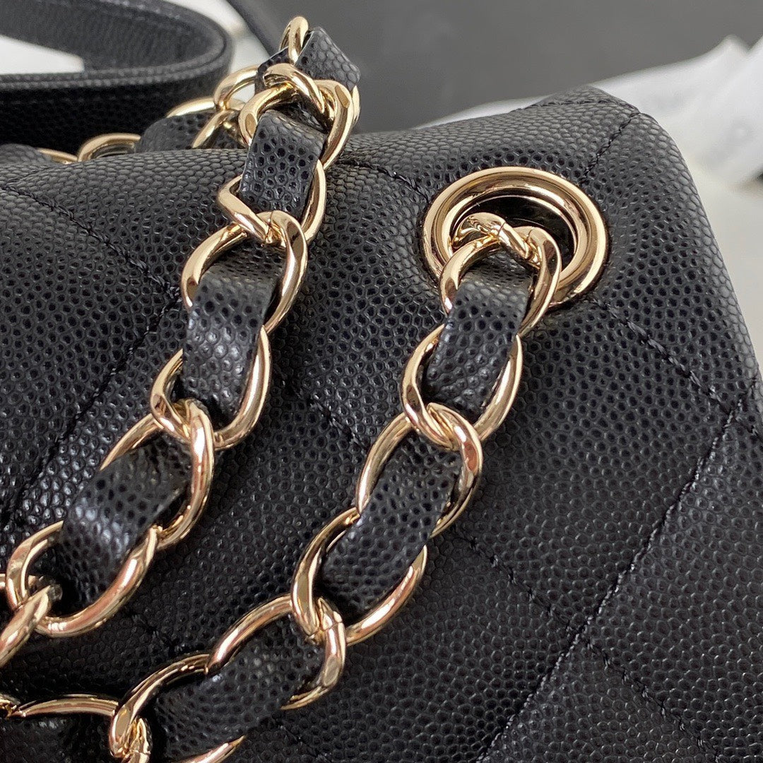 Chanel Mini Duma Backpack Lock Gold 21.5×19.5x12cm