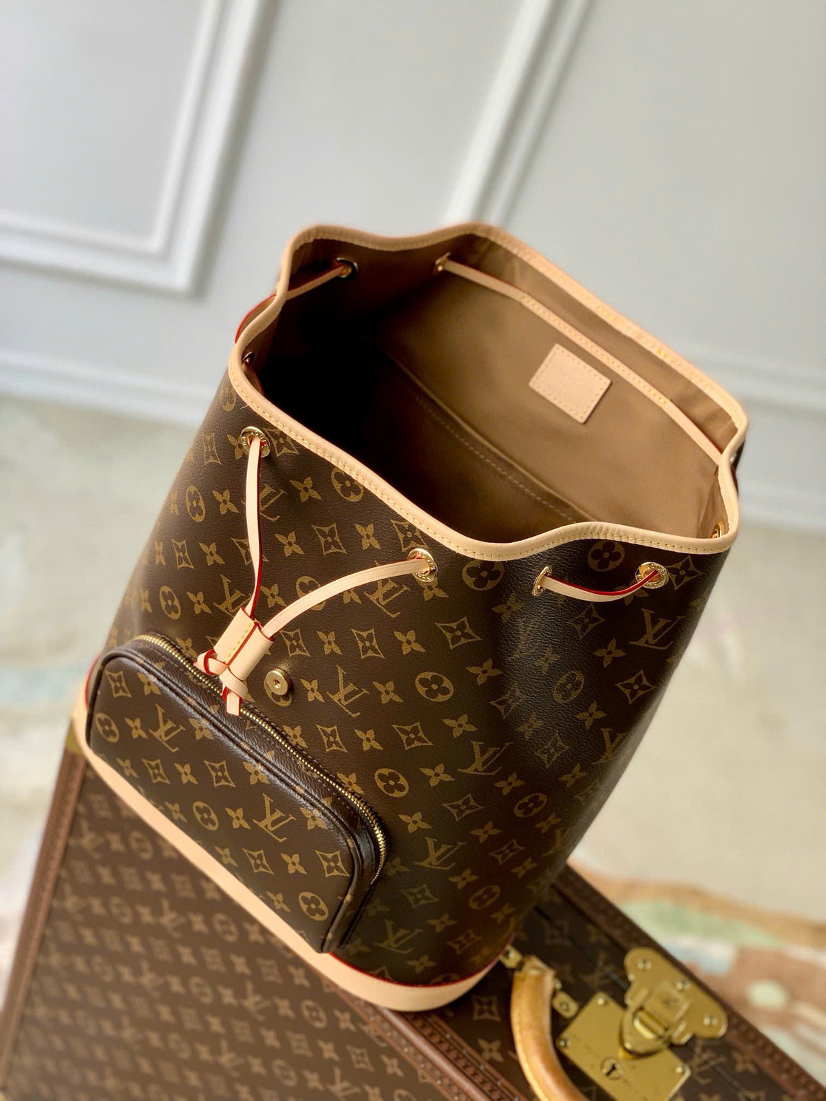 LV Montsouris M11197 Backpack MM SIZE