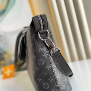 Louis Vuitton Explorer Office Black Canvas Briefcase