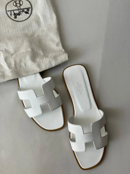 Designer Hermes Oran H Cut Sandals