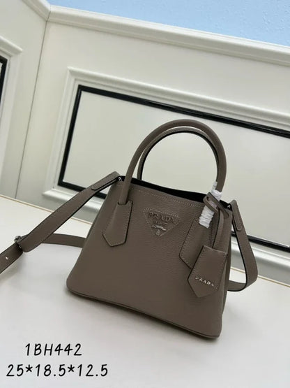 Prada Double Leather Mini Bag