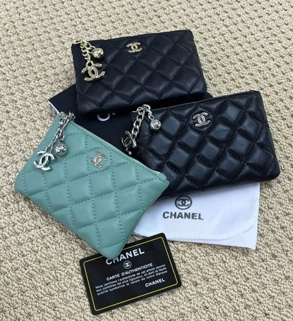 Chanel Wallet With Chain Logo