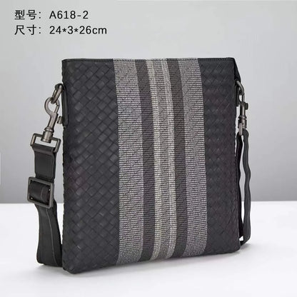 Bottega Veneta Men’s Messenger Cross Body Leather Bag