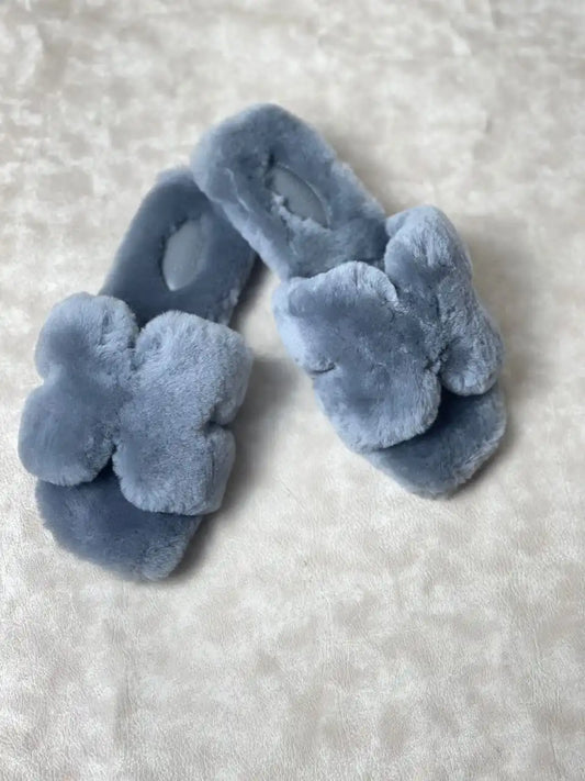 Hermes Fur Sandal
