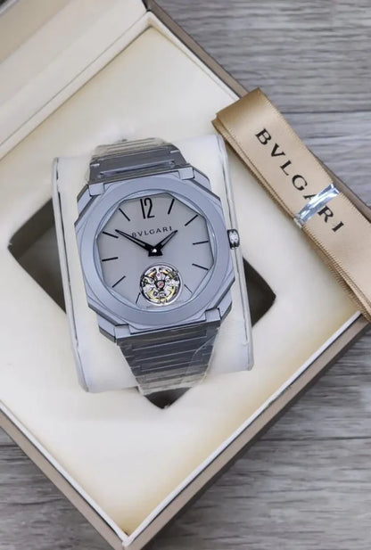Bvlgari Rose Gold Octo Finissimo Watch