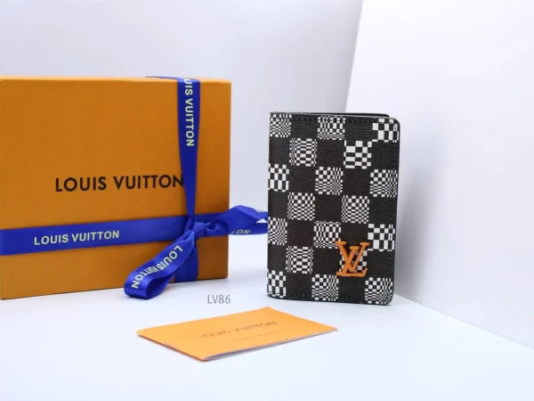 Louis Vuitton Damier Distorted Logo Wallet