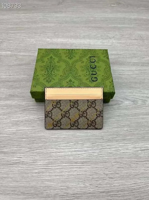Gucci Monogram Golden Bees Wallet