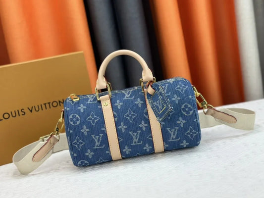 Louis Vuitton Remix Keepall Bandoulière Boston Bags