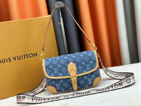 Louis Vuitton Sunray Monogram Denim Shoulder Bag