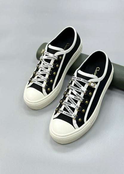 Christian Dior Canvas Low Top Sneakers