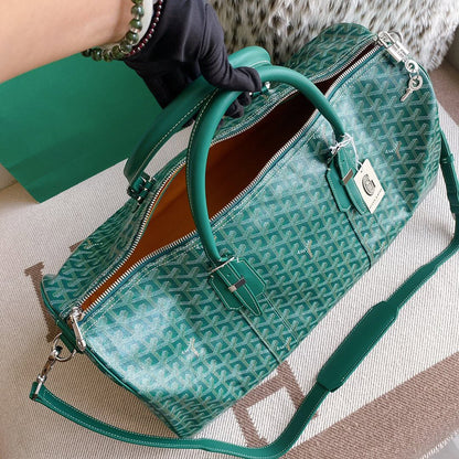 Goyard Duffle Bag Green