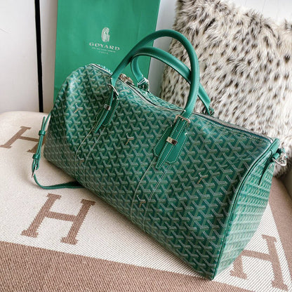 Goyard Duffle Bag Green