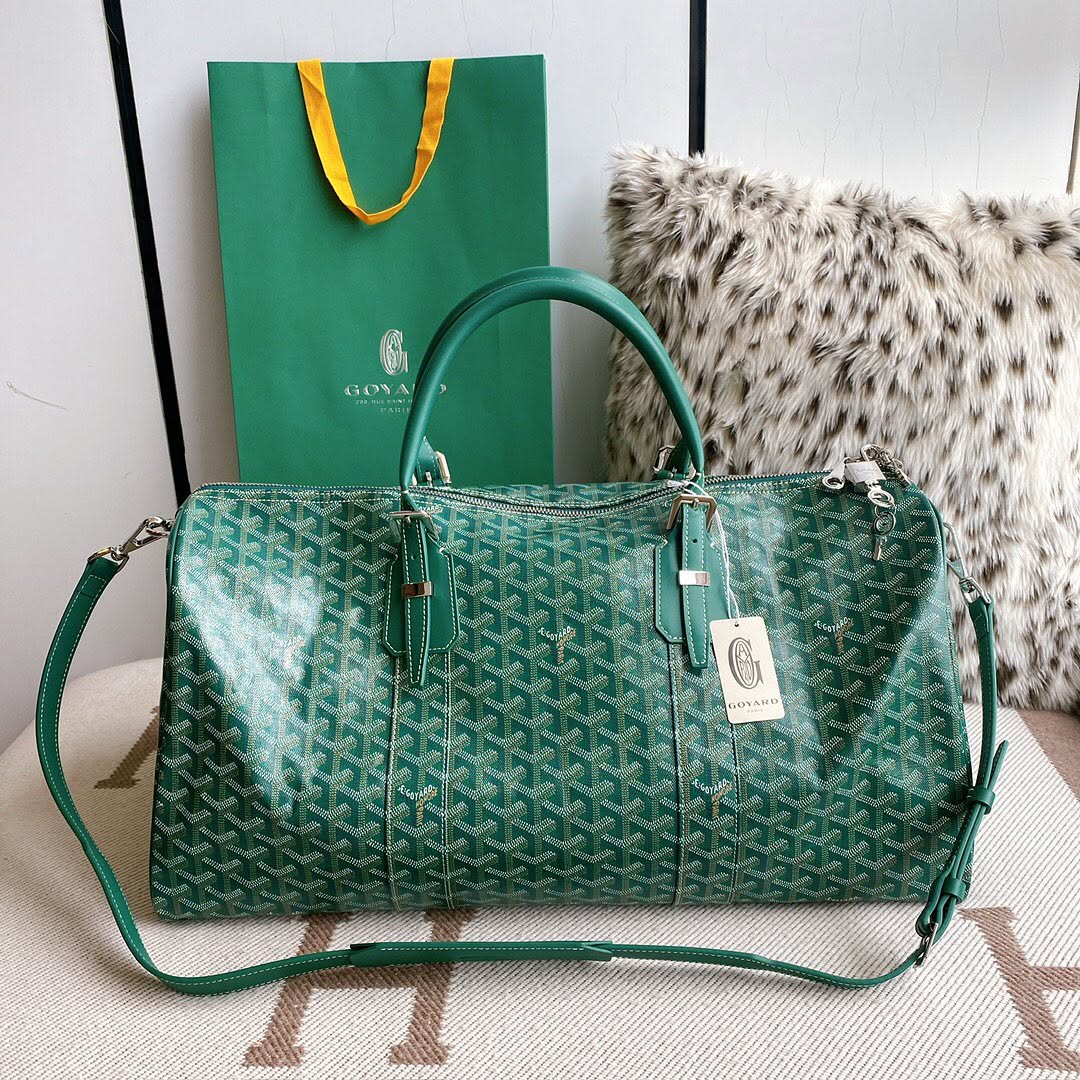 Goyard Duffle Bag Green