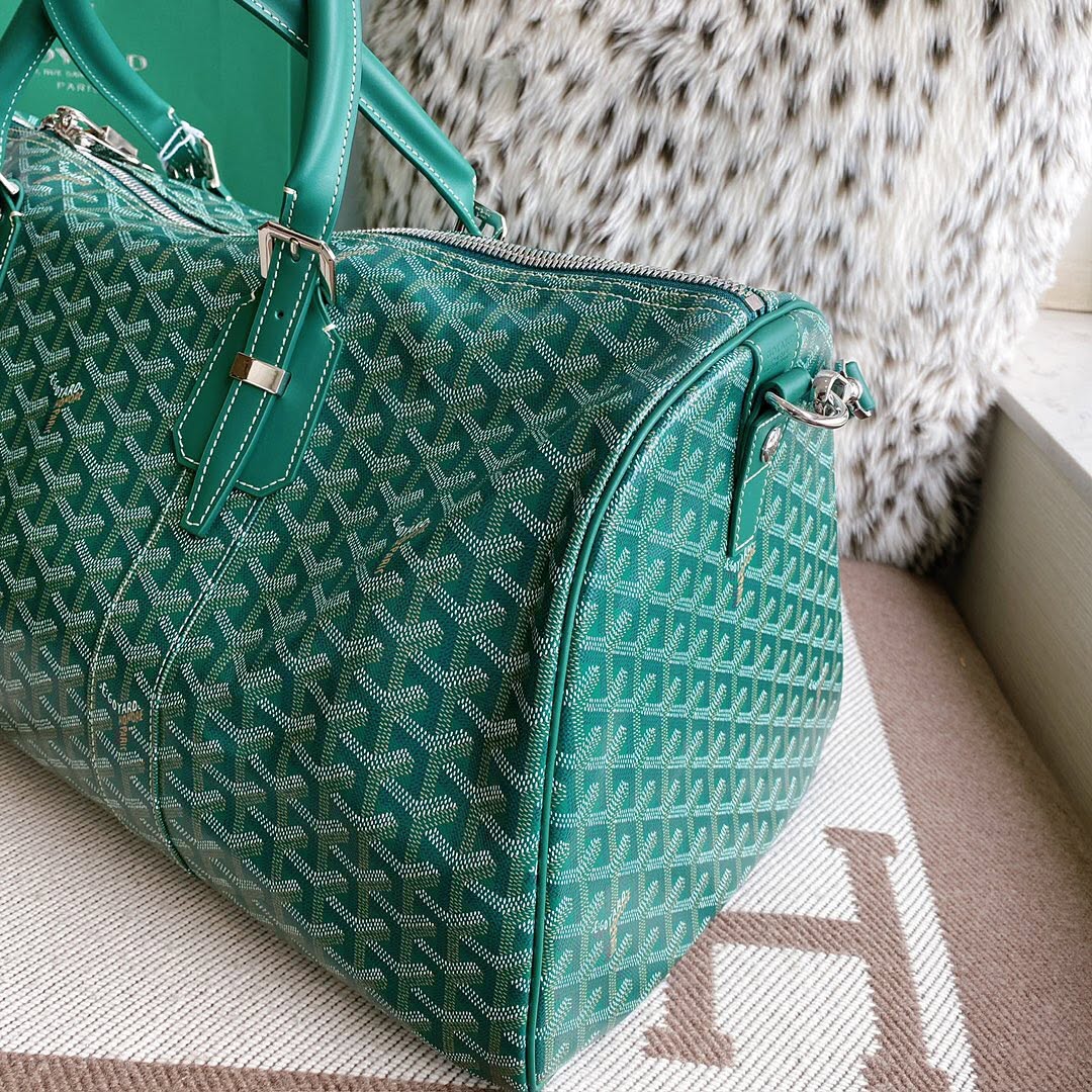 Goyard Duffle Bag Green