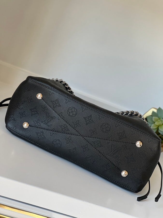 Louis vuitton bella mahina tote black