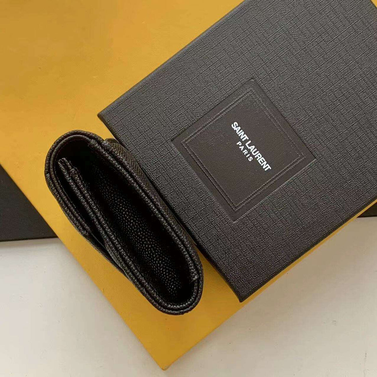Ysl wallet with Sliver hardware