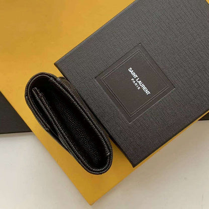 Ysl wallet with Sliver hardware