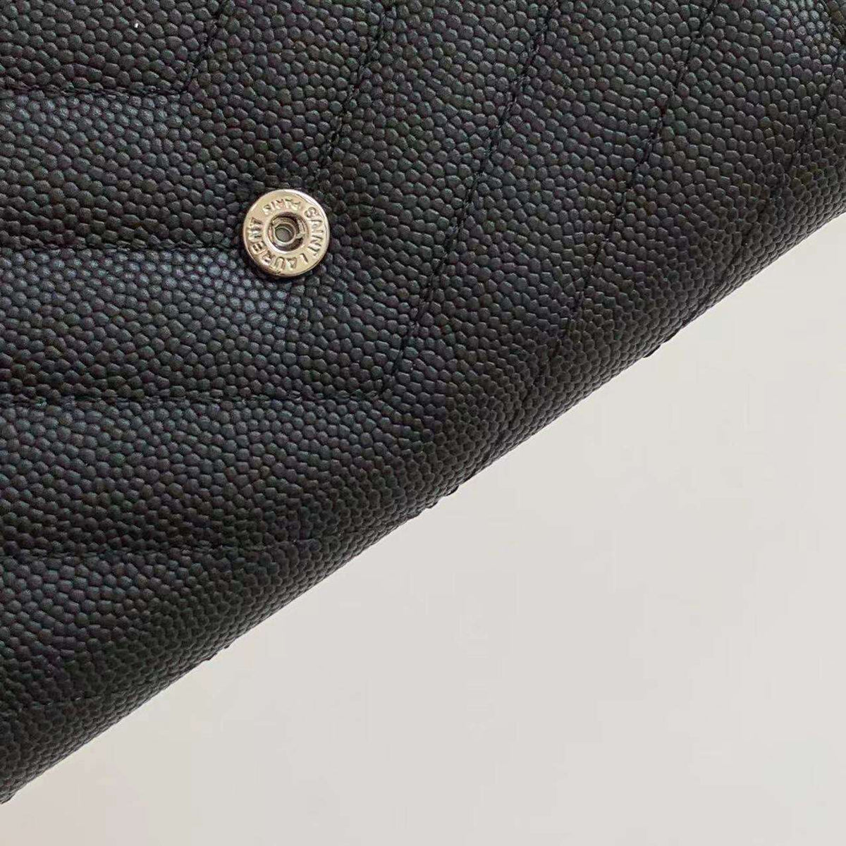 Ysl wallet with Sliver hardware