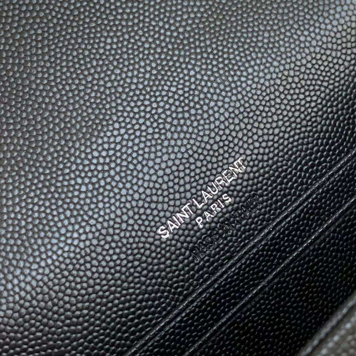 Ysl wallet with Sliver hardware