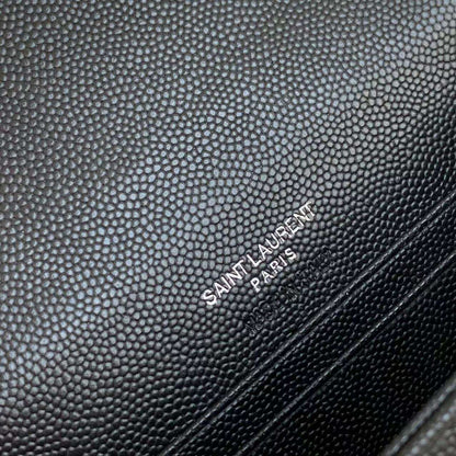 Ysl wallet with Sliver hardware