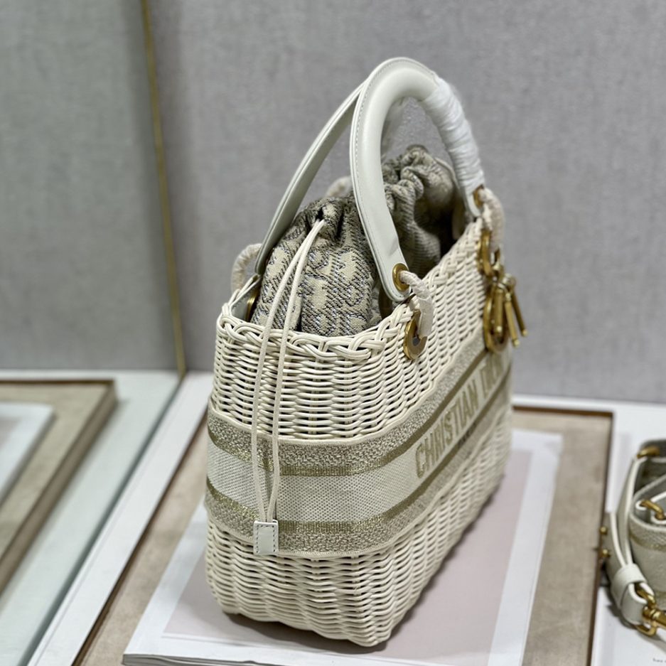 Lady DIOR Wicker Bag