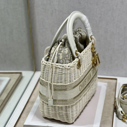 Lady DIOR Wicker Bag