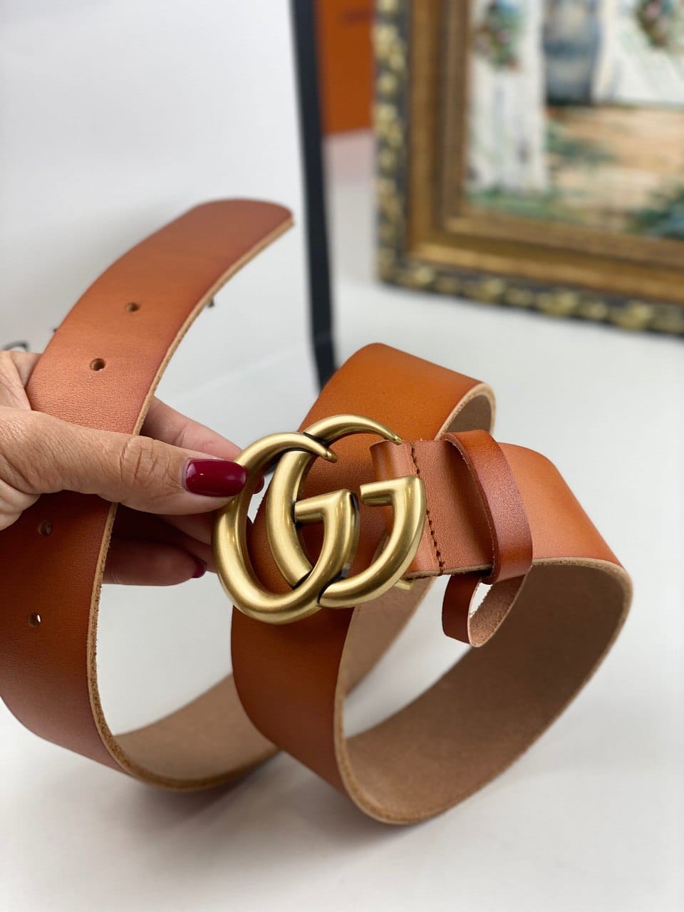Gucci Brown Belt – SIZE 90