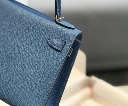 HN MINI 20 BLUE EPSOM GOLD HARDWARE