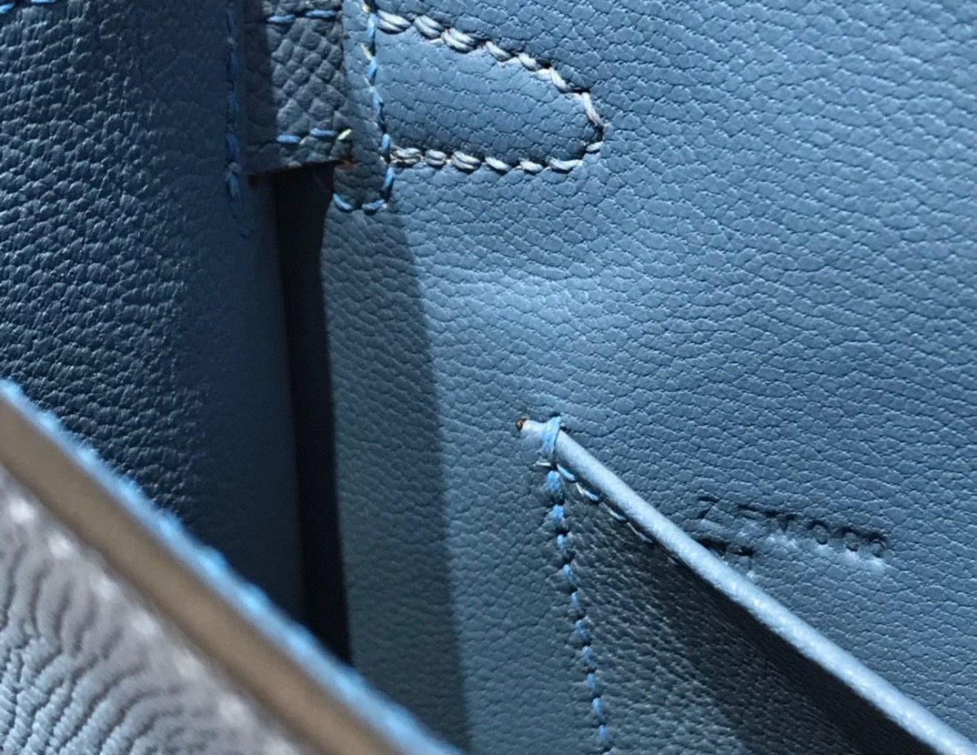 HN MINI 20 BLUE EPSOM GOLD HARDWARE