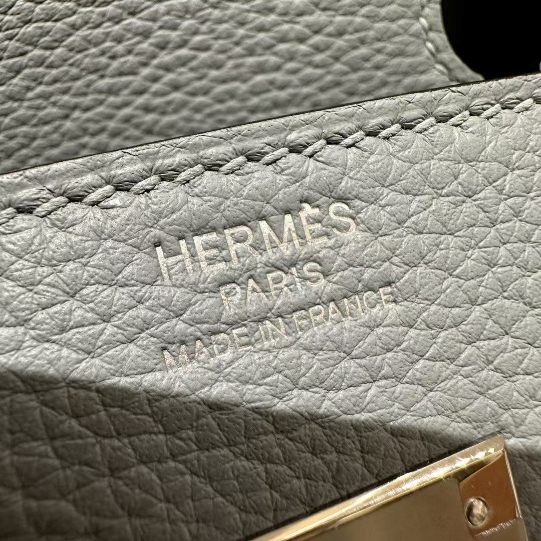 HN 30CM CLOUD BLUE TOGO LEATHER SILVER HARDWARE