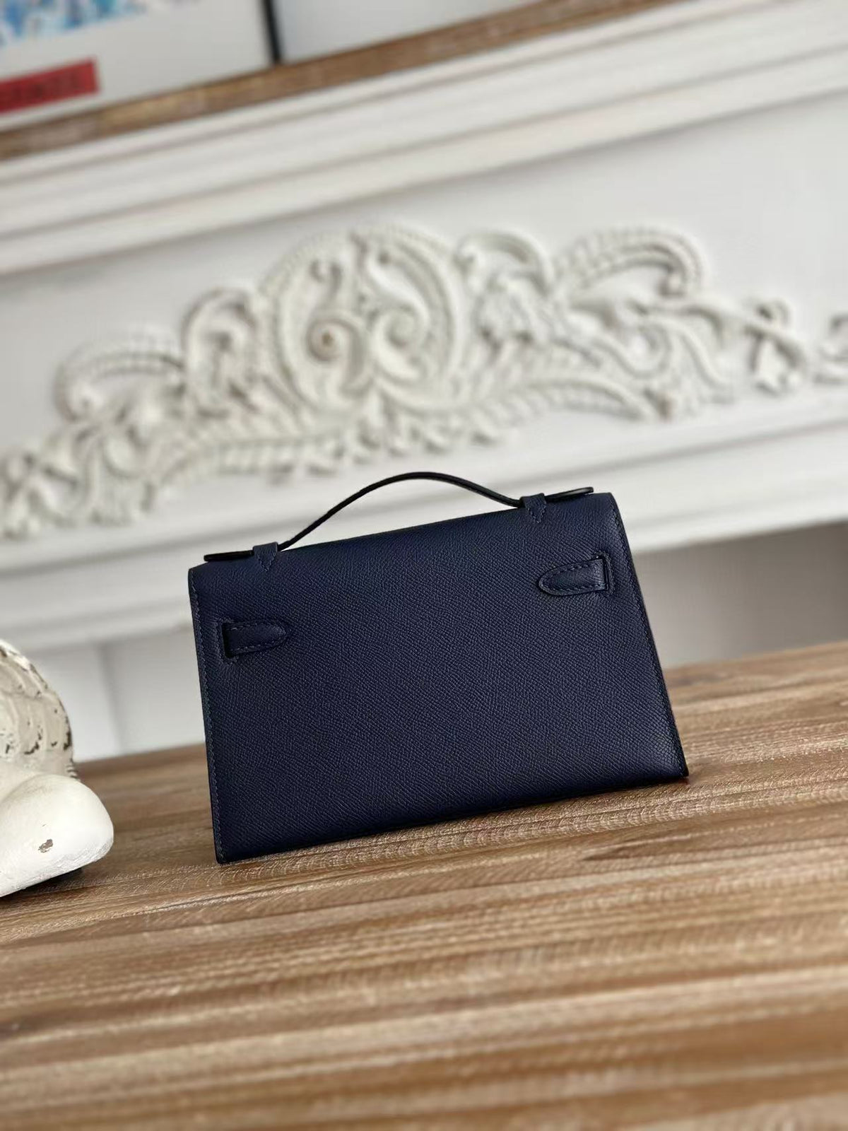 HN MINI POCHETTE 22 IN NAVY BLUE