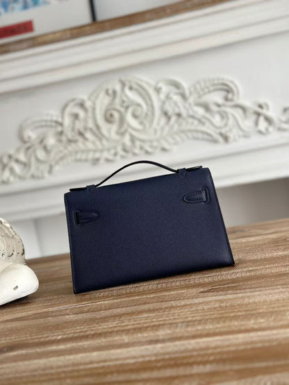 HN MINI POCHETTE 22 IN NAVY BLUE