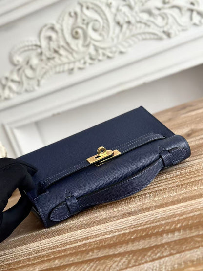 HN MINI POCHETTE 22 IN NAVY BLUE
