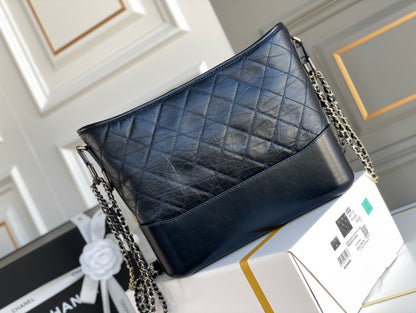 Chanel Gabrielle Small Hobo Bag Handbag Soft Leather 28cm
