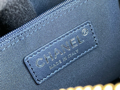 Chanel Gabrielle Small Hobo Bag Handbag Soft Leather 28cm